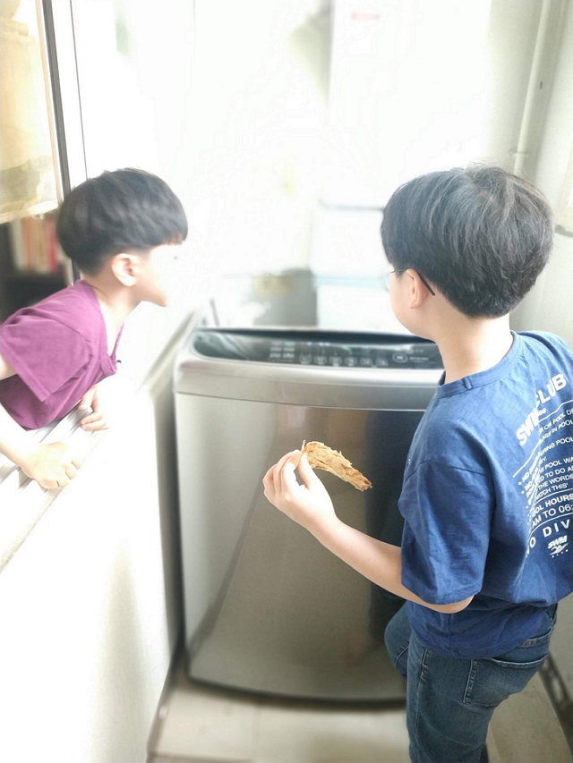 새로 바꾼 세탁기